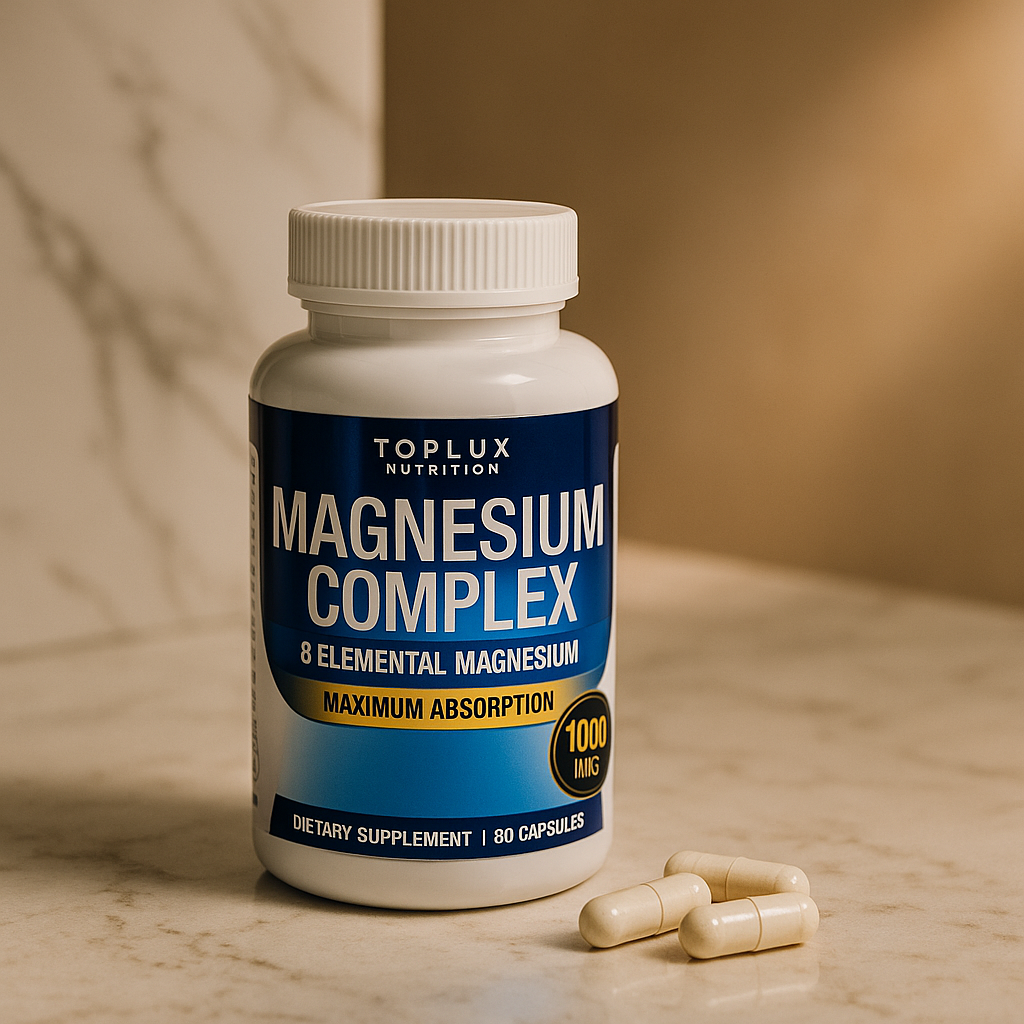 Magnesio complex  8 en 1 💊 100% Original de EE.UU